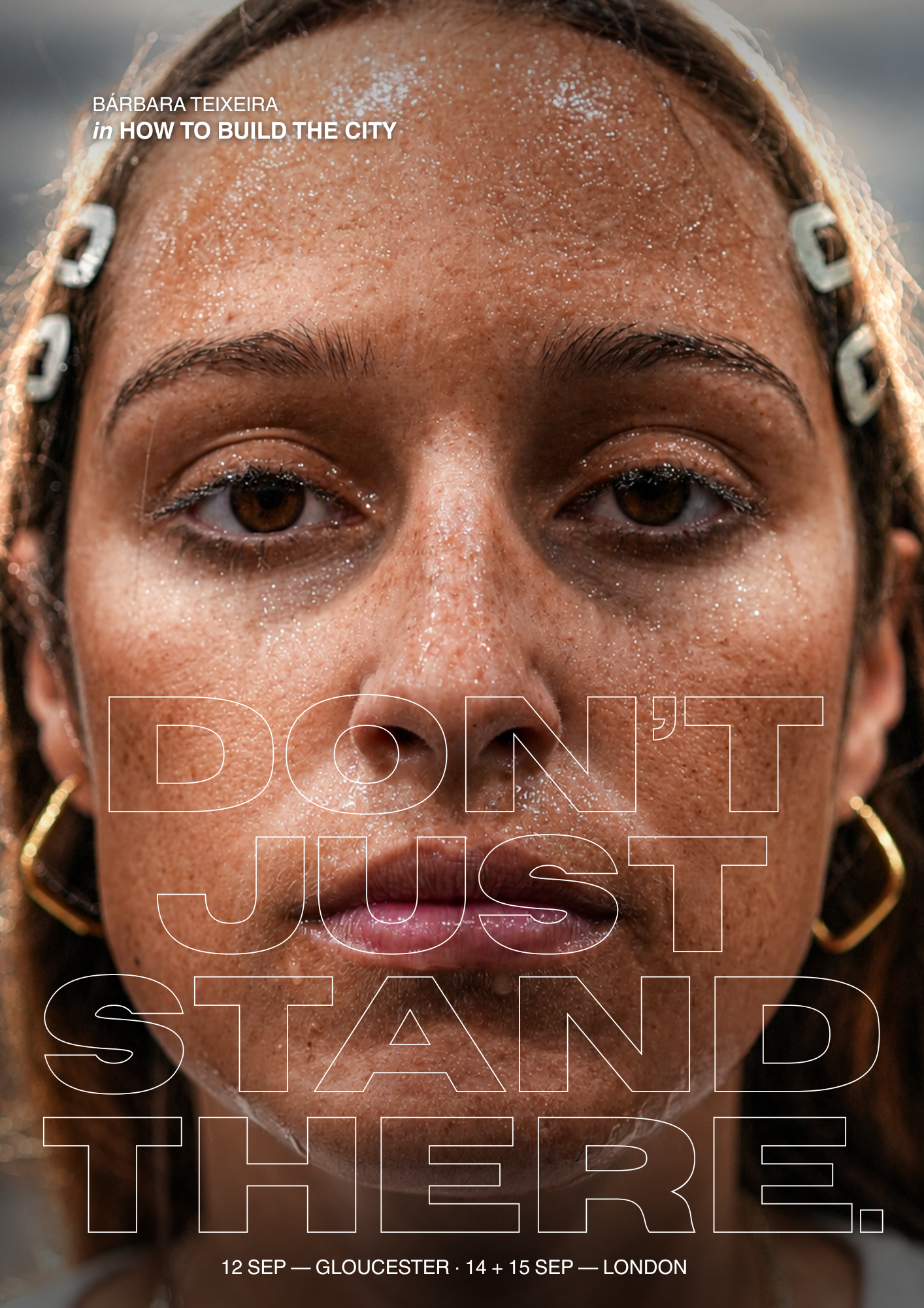 Bárbara Teixeira campaign poster